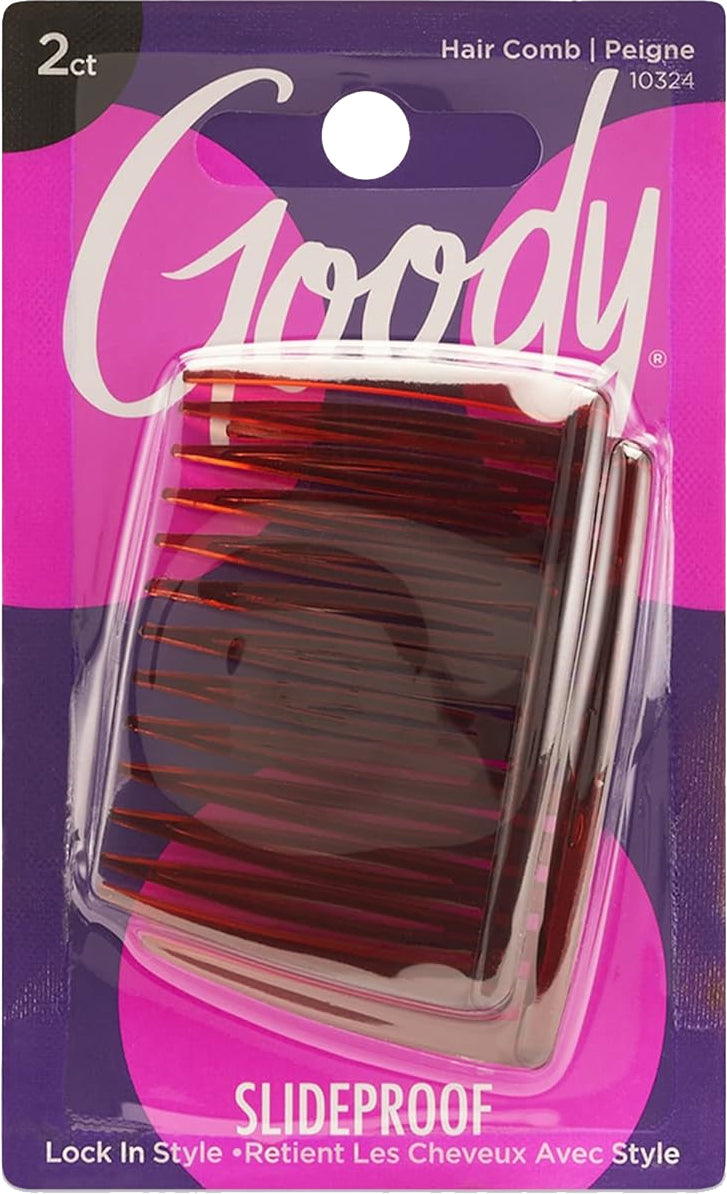 Goody Classics Side Comb - Mock Tortoise, 2 count-041457103241-LR-73767-1-LR eShop
