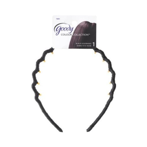 Goody Colour Collection Ribbon Wrapped Headband, Black, 1 CT-041457768044-LR-211263-1-LR eShop