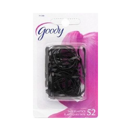 Goody Elastic Latex Pony Tail Holder, Black - 52ct-041457712887-LR-115021-1-LR eShop