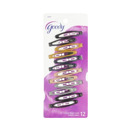 Goody Epoxy Contour Hair Clips, Assorted Colors, 12-CT-041457329191-LR-172818-1-LR eShop