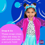 Goody Kids Mini Epoxy Contour Snap Clips - Daisy Charm, 8 count-041457328101-LR-116482-3-LR eShop
