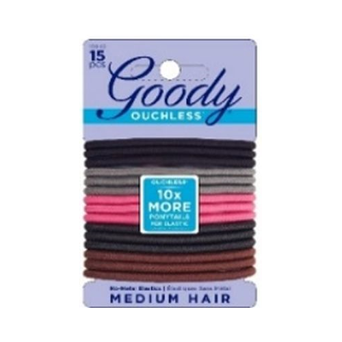 Goody Ouchless Braided Elastics, Cherry Blossom, 15 CT-041457109113-LR-286782-1-LR eShop