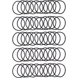 Goody Ouchless Elastic Hair Ties - Black, 51 count-041457103616-LR-359902-2-LR eShop