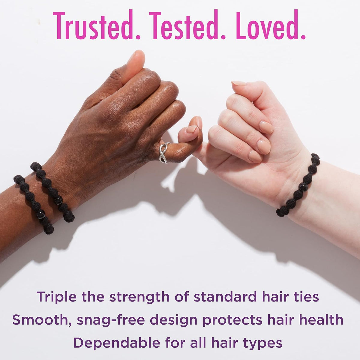 Goody Ouchless Fine Hair Forever Elastic Hair Ties - Assorted Neons, 10 Count-041457169988-LR-339698-6-LR eShop