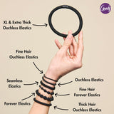 Goody Ouchless Fine Hair Forever Elastic Hair Ties - Assorted Neons, 10 Count-041457169988-LR-339698-7-LR eShop