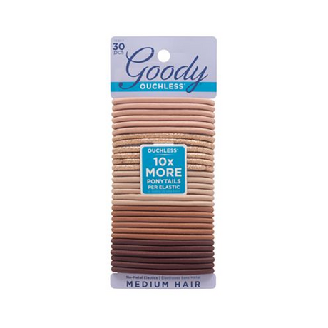 Goody Ouchless Medium 4MM Hair Ties, 30 CT-041457168875-LR-331916-1-LR eShop