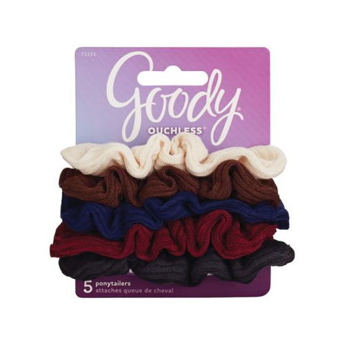 Goody Ouchless Small Ribbed Scrunchie, 5 CT-041457713310-LR-174881-1-LR eShop