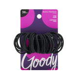 Goody Ouchless Thin Elastic Hair Ties - Black, 36 count-041457272558-LR-174832-1-LR eShop