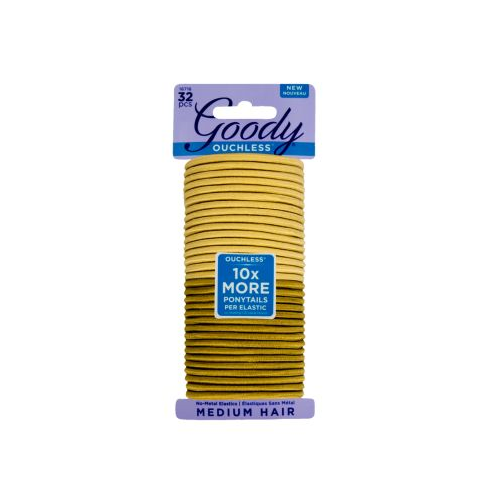 Goody Ouchless Women's Braided Medium Hair Elastics Blondes 4MM - 32 CT-041457167168-LR-330991-1-LR eShop