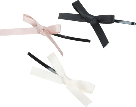 Goody Slideproof Ribbon Bow Mini Hair Clip - Assorted, 8 count-041457190067-LR-359913-2-LR eShop