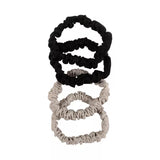Goody Sport Thin Scrunchie - Black and Gray, 4 count-041457191545-LR-359915-4-LR eShop