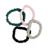 Goody Sport Thin Scrunchie - Greens, Pink and Black, 4 count-041457188361-LR-359912-2-LR eShop