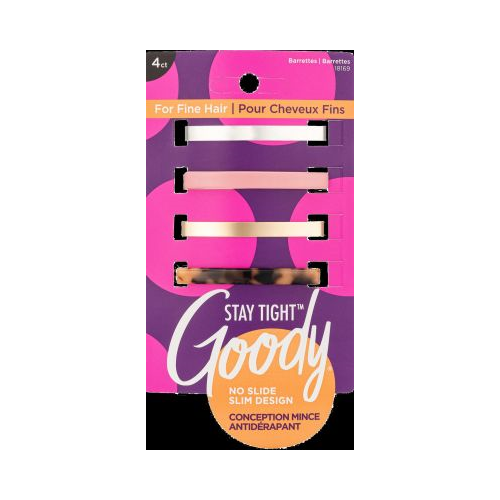 Goody Stay Tight Low Profile Barrettes 4CT-041457181690-LR-345081-1-LR eShop