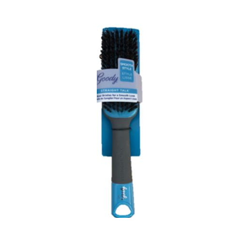 Goody Straight Talk Boar Bristle Hair Brush Gray and Blue 1 CT-041457095874-LR-334878-1-LR eShop