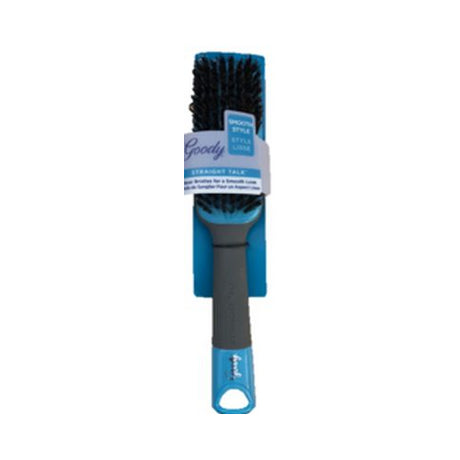 Goody Straight Talk Boar Bristle Hair Brush Gray and Blue 1 CT-041457095874-LR-334878-1-LR eShop