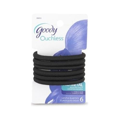 Goody Women's Ouchless Jumbo Thick Elastics - Black, 6 count-041457010136-LR-192648-1-LR eShop