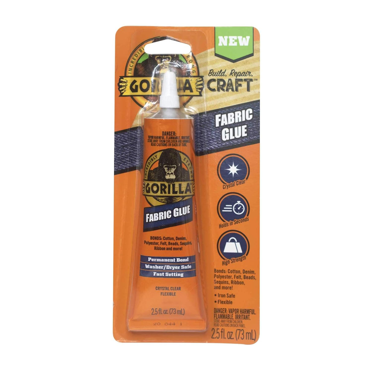 Gorilla Glue Waterproof Fabric Glue, 2.5 oz-052427006059-LR-348290-1-LR eShop