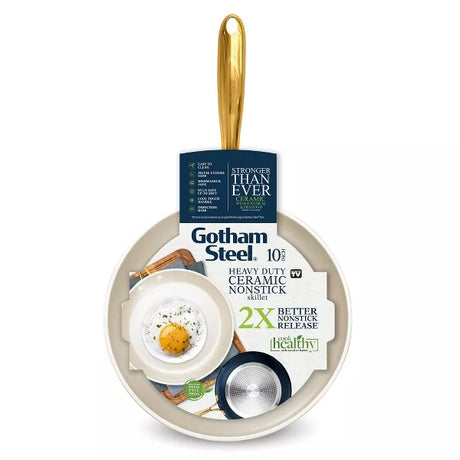 Gotham Steel Navy 10'' Ultra Nonstick Ceramic Fry Pan with Stay Cool Handle-080313018374-LR-357270-1-LR eShop