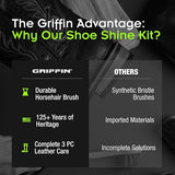 GRIFFIN Clean, Protect, & Shine Complete Leather Boot Care Kit, 3 pieces-075914205001-LR-349167-5-LR eShop