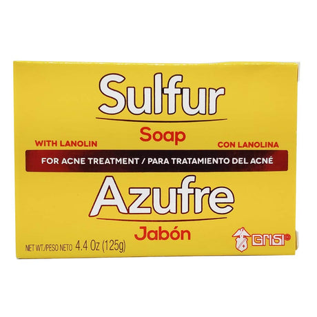 Grisi Bio Sulfur Soap for Acne Treatment, 4.4 oz-037836084225-LR-318083-1-LR eShop
