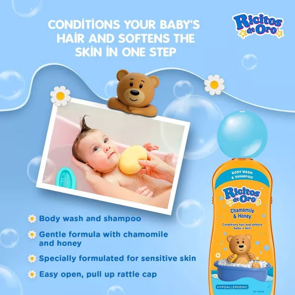 Grisi Ricitos De Oro Body Wash and Shampoo, 13.5 oz-037836084829-LR-355659-3-LR eShop