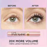 L'Oreal Paris Voluminous Lash Paradise Waterproof Mascara, Blackest Black, 0.25 fl. oz.