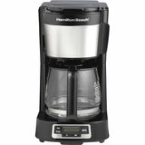 Hamilton Beach Mini Electric Drip Coffee Maker - Black, 5 cups-040094461110-LR-346256-3-LR eShop