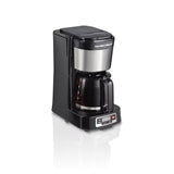 Hamilton Beach Mini Electric Drip Coffee Maker - Black, 5 cups-040094461110-LR-346256-4-LR eShop