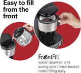 Hamilton Beach Mini Electric Drip Coffee Maker - Black, 5 cups-040094461110-LR-346256-7-LR eShop