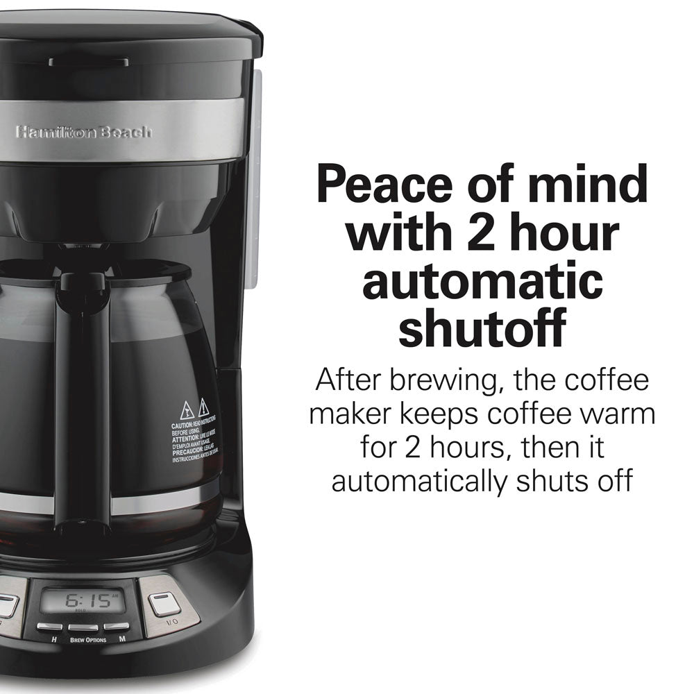 Hamilton Beach Programmable Coffee Maker - Black-040094462926-LR-346127-5-LR eShop