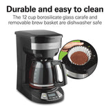 Hamilton Beach Programmable Coffee Maker - Black-040094462926-LR-346127-6-LR eShop