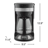 Hamilton Beach Programmable Coffee Maker - Black-040094462926-LR-346127-8-LR eShop