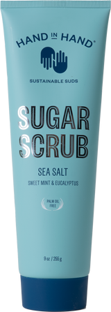 HAND IN HAND Gentle Exfoliation Sugar Scrub - Sea Salt, 9 oz-810058840189-LR-349923-1-LR eShop