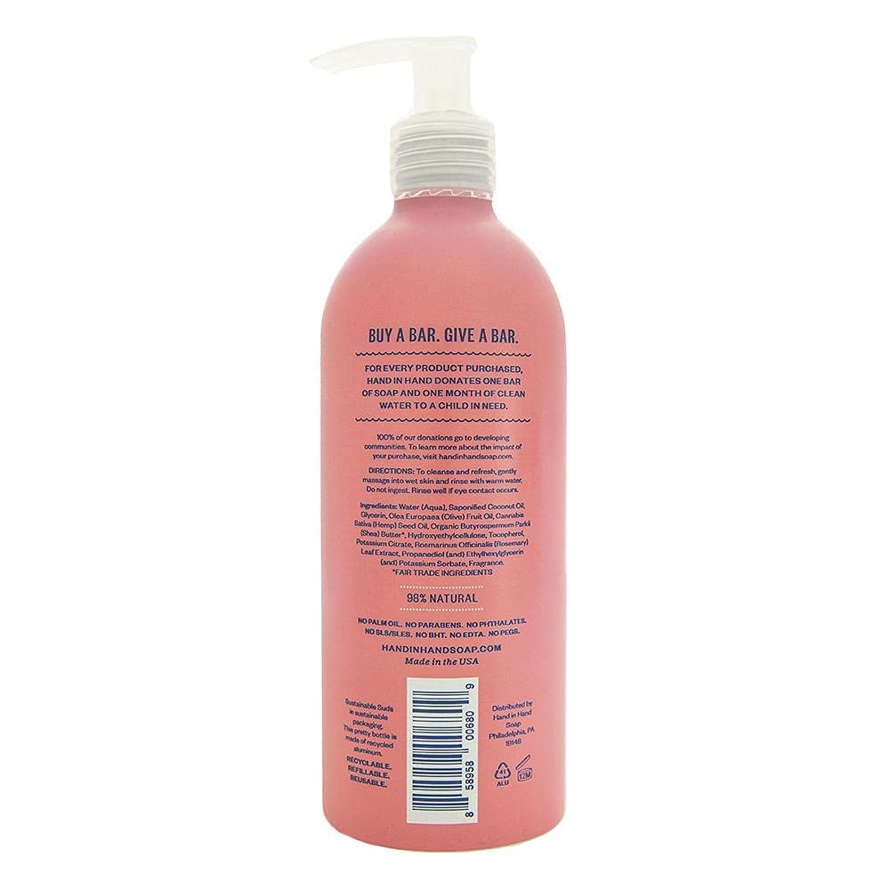 HAND IN HAND Liquid Hand Soap - Cactus Blossom, 10 oz-858958006809-LR-358247-3-LR eShop