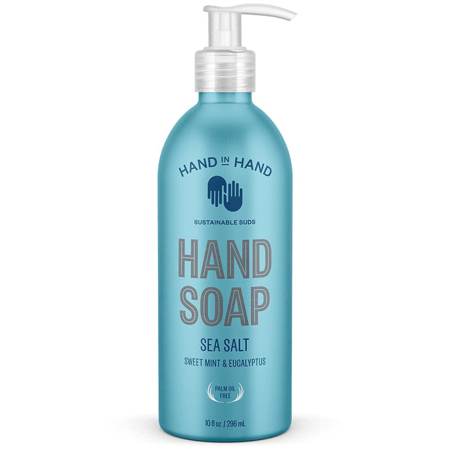HAND IN HAND Liquid Hand Soap - Sea Salt, 10 oz-858958006793-LR-358246-1-LR eShop