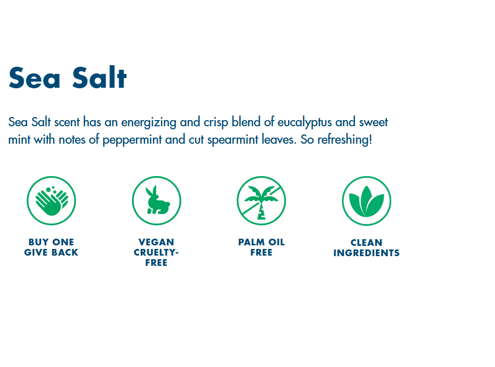 HAND IN HAND Liquid Hand Soap - Sea Salt, 10 oz-858958006793-LR-358246-2-LR eShop