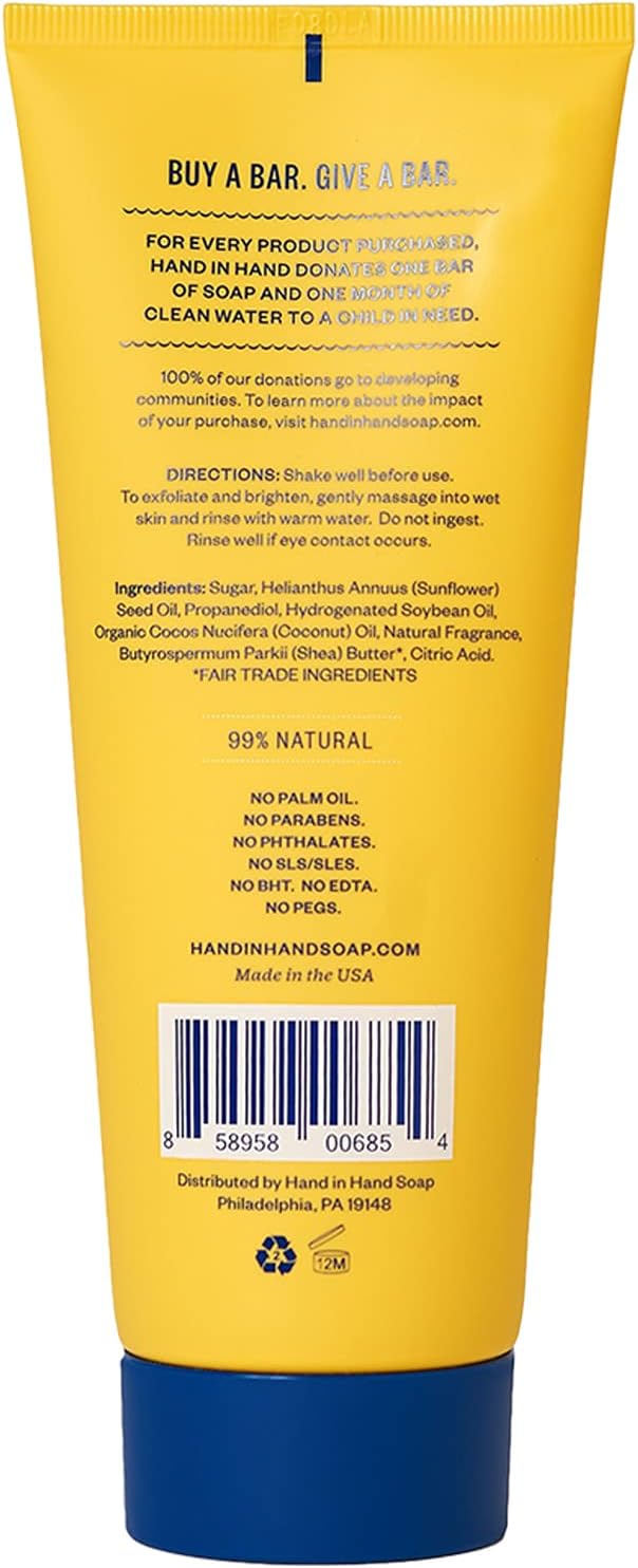 HAND IN HAND Sugar Scrub - Island Mimosa, 10 oz-810058840127-LR-349925-3-LR eShop