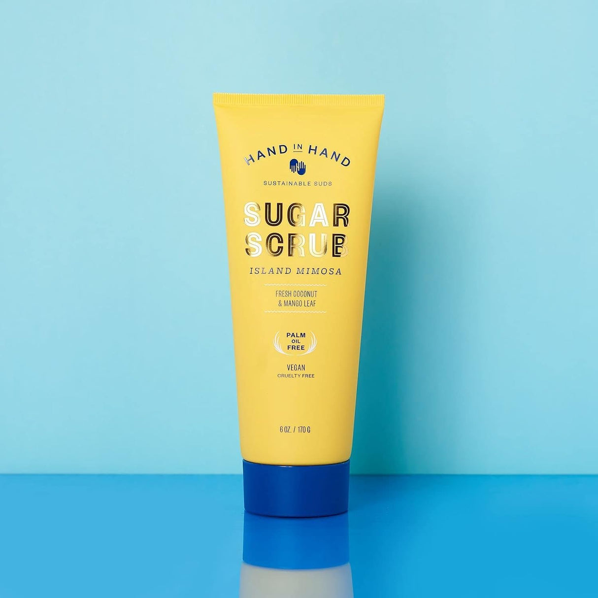 HAND IN HAND Sugar Scrub - Island Mimosa, 10 oz-810058840127-LR-349925-5-LR eShop