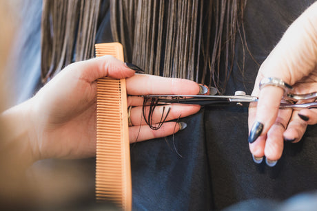 hands-cutting-long-brown-hair-L&amp;R eShop