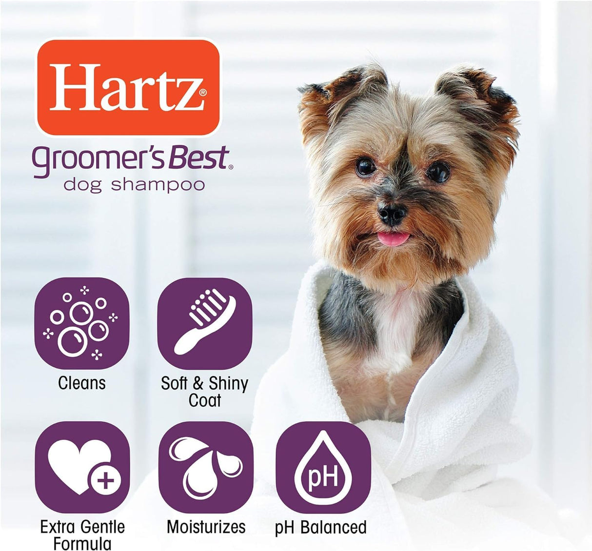 Hartz Groomer's Best Oatmeal Dog Shampoo, 18 oz-032700979287-LR-269509-5-LR eShop