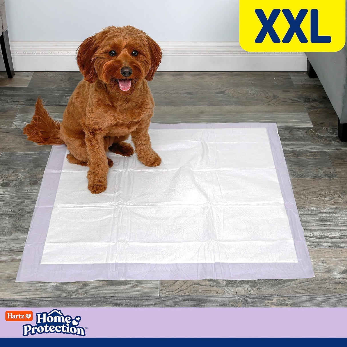 Hartz Home Protection Lavender Scent Odor Eliminating Gel Dog Pads - XXL, 20 Count-032700154790-LR-342268-6-LR eShop