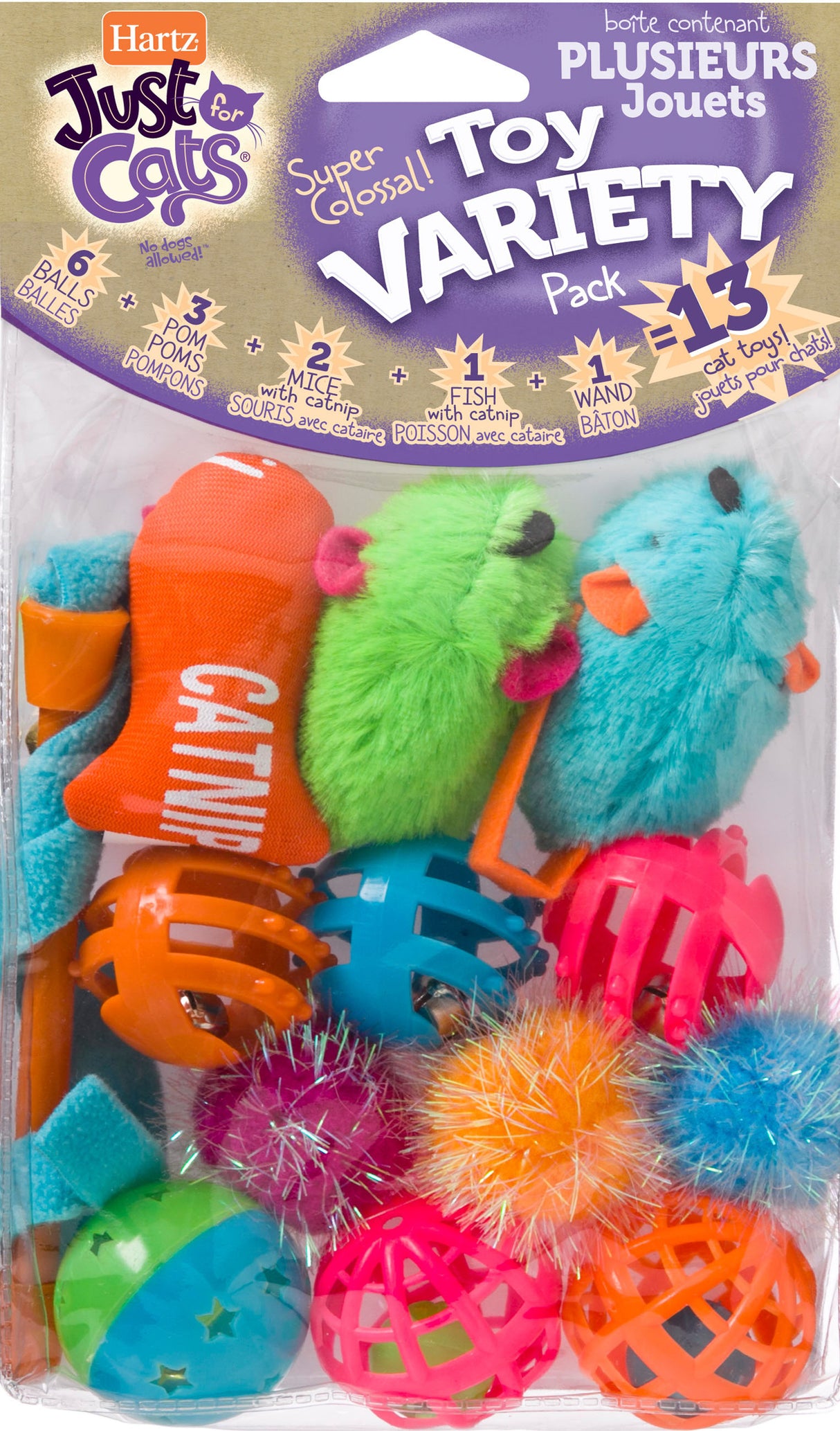 Hartz Just for Cats 13 Piece Cat Toy Value Pack-032700126230-LR-275532-1-LR eShop