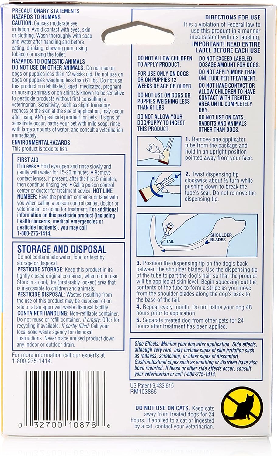 Hartz UltraGuard Pro Topical Flea & Tick Prevention for Dogs and Puppies - 61-150 lbs, 3 Monthly Treatments-032700108786-LR-189868-2-LR eShop