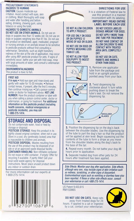 Hartz UltraGuard Pro Topical Flea & Tick Prevention for Dogs and Puppies - 61-150 lbs, 3 Monthly Treatments-032700108786-LR-189868-2-LR eShop