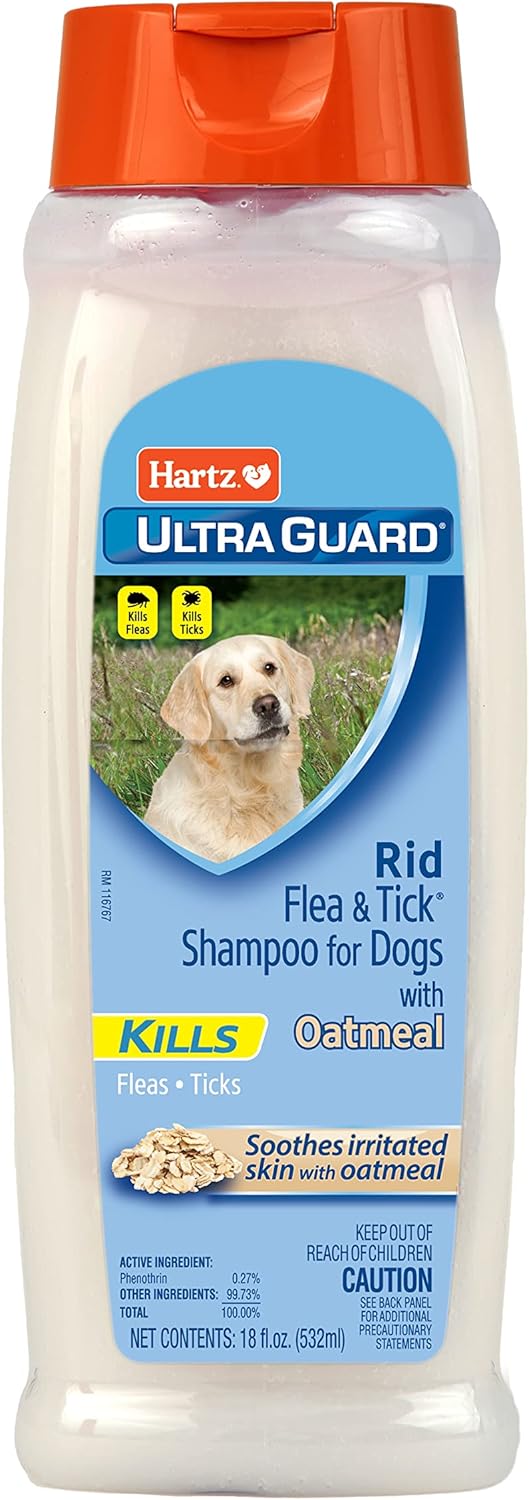 Hartz UltraGuard Rid Flea & Tick Oatmeal Dog Shampoo-032700023058-LR-218664-1-LR eShop