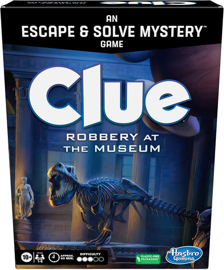 Hasbro Gaming Clue Escape & Solve Mystery Board Game - Robbery at The Museum-195166236506-LR-354024-1-LR eShop