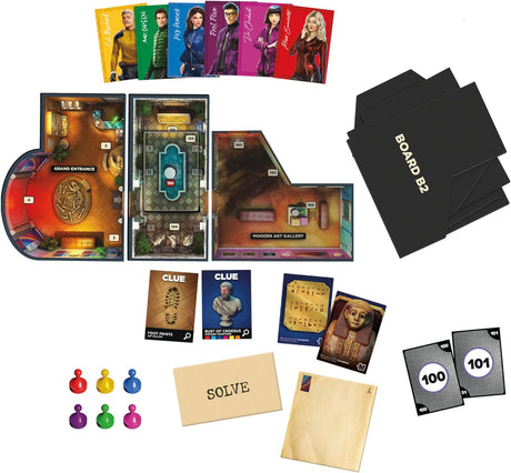 Hasbro Gaming Clue Escape & Solve Mystery Board Game - Robbery at The Museum-195166236506-LR-354024-2-LR eShop