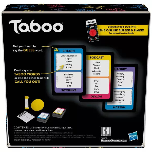 Hasbro Gaming Taboo Classic Game-195166210711-LR-357883-4-LR eShop