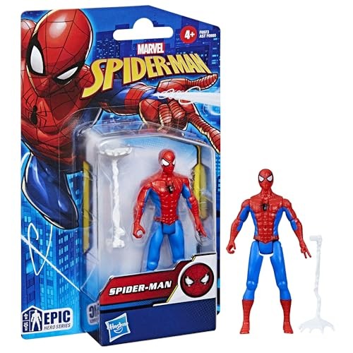 Hasbro Marvel Spider-Man Epic Hero Series Classic Spider-Man Action Figure with Accessory-5010996265524-LR-357910-7-LR eShop