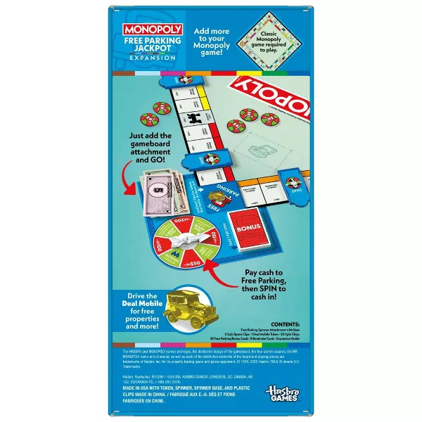 Hasbro Monopoly Board Game Expansion - Free Parking Jackpot-195166279244-LR-357890-4-LR eShop